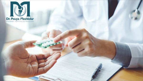 مصرف منظم داروهای بعد از عمل رباط صلیبی زانو