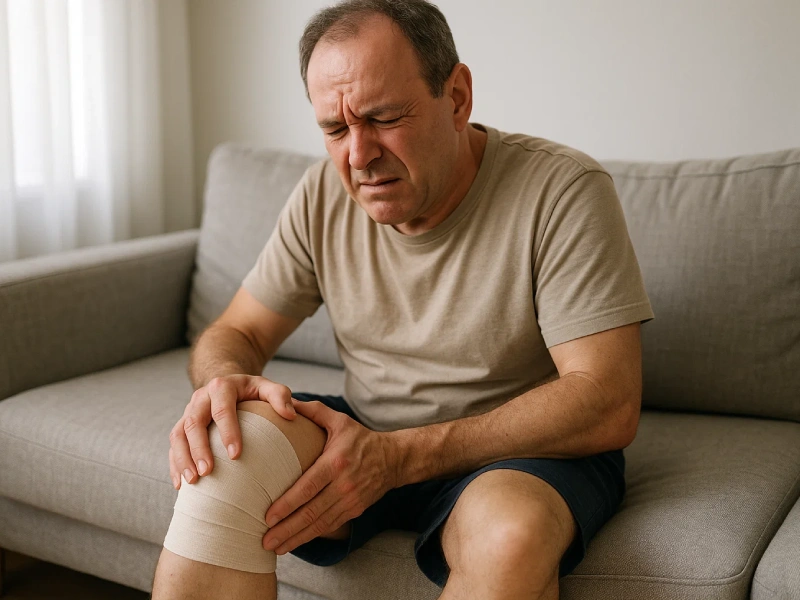 درد بعد از عمل تعویض مفصل زانو