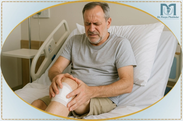 علائم خطر بعد از تعویض مفصل زانو